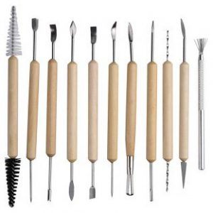 Clay Modeling and Sculpting Tool Set | Fondant Cake Decoration Tools (Set  of 8pcs with Double End)