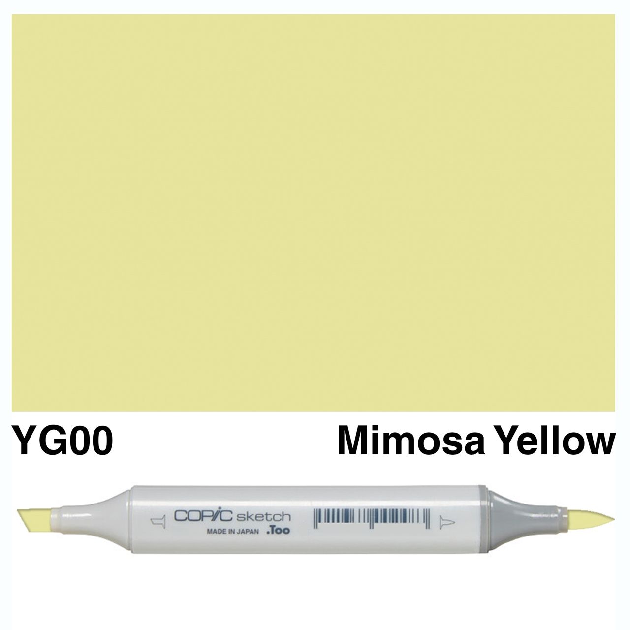 YG00　Copic　Sketch　–　Mimosa　Yellow　Jimnettes　Superstore