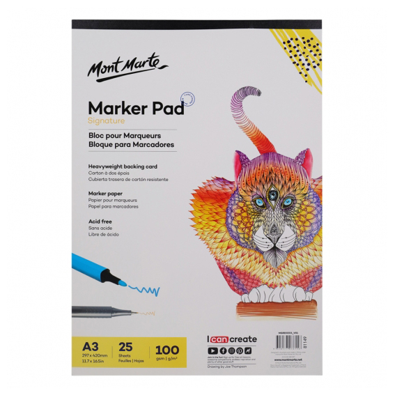 Art Marker Dedicated Marker Pad B5 A3 A4 Drawing Marker Pen Book