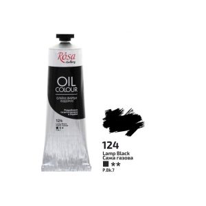 Rosa Gallery Oil Paint - Lamp Black 100ml