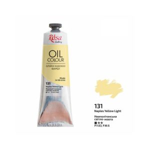 Rosa Gallery Oil Paint - Naples Yellow Light 100ml