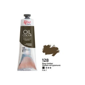 Rosa Gallery Oil Paint - Raw Umber 100ml