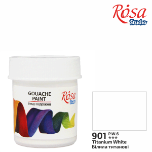 Rosa Gouache Paint Jar - Titanium White 40ml