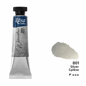 ROSA Gallery Professional Watercolour - Silver 10ml