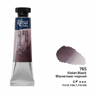 ROSA Gallery Professional Watercolour - Violet Black 10ml
