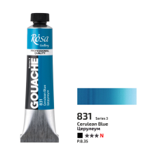 Rosa Gouache Paint Tube - Cerulean Blue 20ml