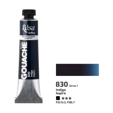 Rosa Gouache Paint Tube - Indigo 20ml