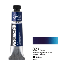 Rosa Gouache Paint Tube - Phthalocyanine Blue 20ml