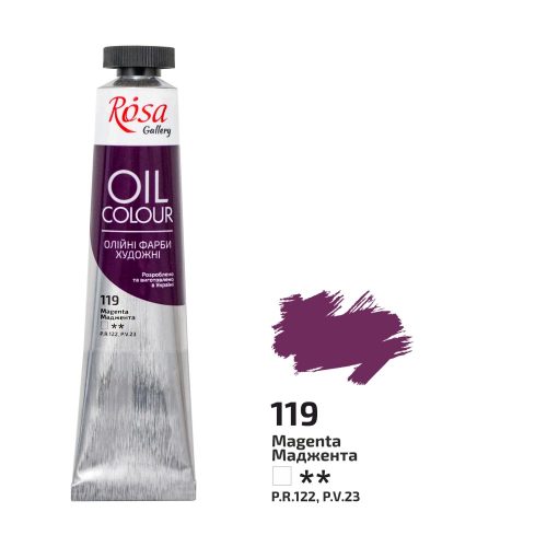 Rosa Gallery Oil Paint - Magenta 45ml