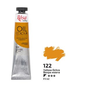 Rosa Gallery Oil Paint - Yellow Ochre 45ml