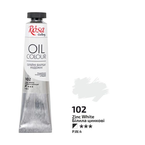 Rosa Gallery Oil Paint - Zink White 45ml