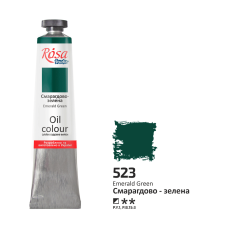 Rosa Studio Oil Paint - Emerald Green 45ml
