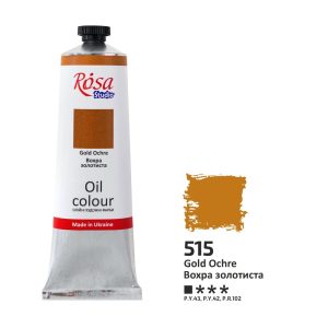 Rosa Studio Oil Paint - Gold Ochre 100ml