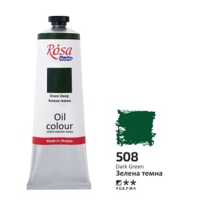 Rosa Studio Oil Paint - Green Deep 100ml
