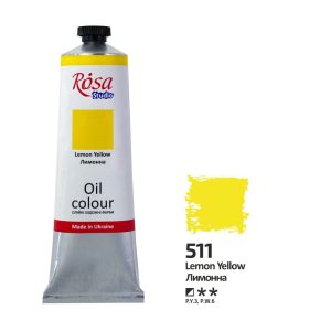 Rosa Studio Oil Paint - Lemon Yellow 100ml