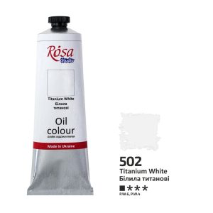 Rosa Studio Oil Paint - Titanium White 100ml