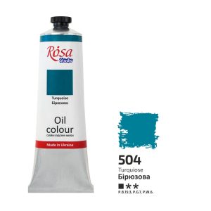 Rosa Studio Oil Paint - Turquoise 100ml