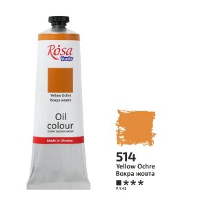 Rosa Studio Oil Paint - Yellow Ochre 100ml