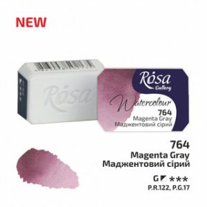 ROSA Gallery Watercolour Full Pan - Magenta Gray 2.5ml