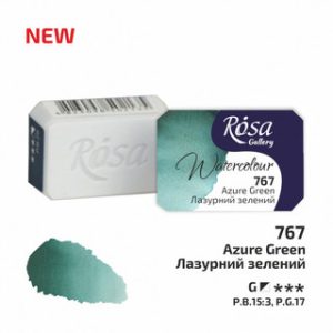 ROSA Gallery Watercolour Full Pan - Azure Green 2.5ml