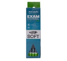 Exam Charcoal Pencil 10 pce soft